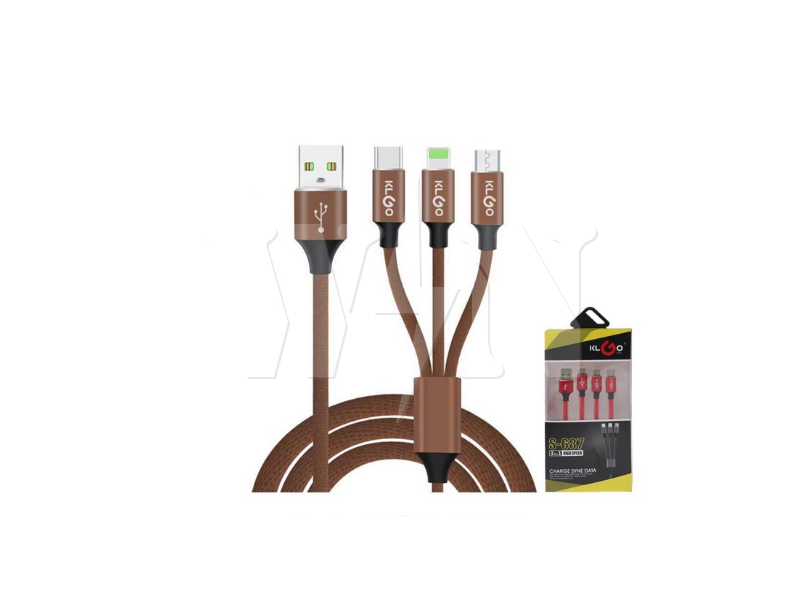 3 in 1 USB Cable