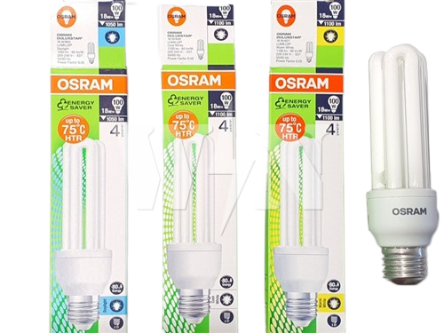 OSRAM E27 PLCE Tube 18W 3U