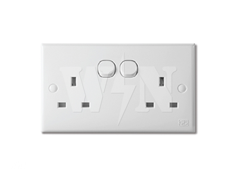 MIND 2 X 13A SWITCH SOCKET 2K133