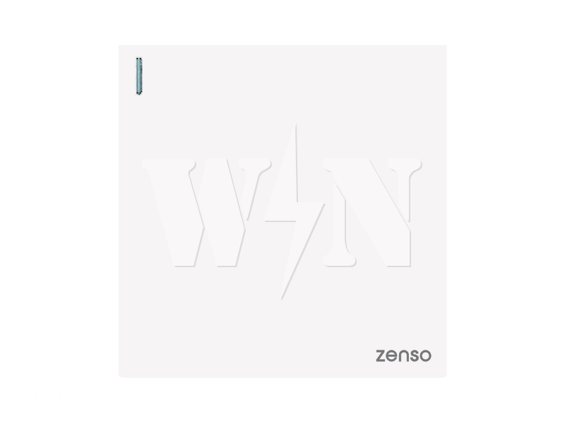 ZENSO GRANDE 1GANG 1WAY SWITCH (WHITE) G1011