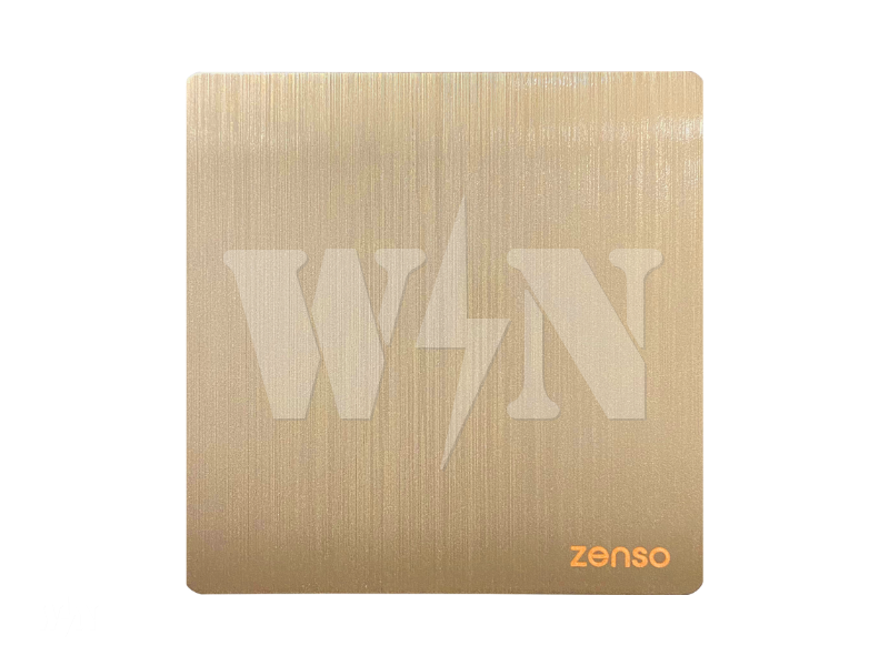 ZENSO GRANDE 1GANG 2WAY SWITCH (GOLD) G1012