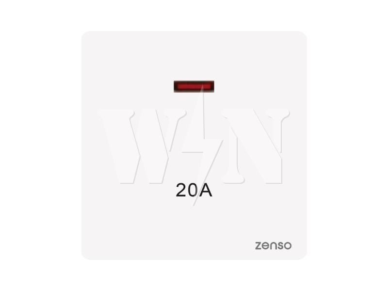 ZENSO GRANDE DOUBLE POLE 20A (WHITE) G2020