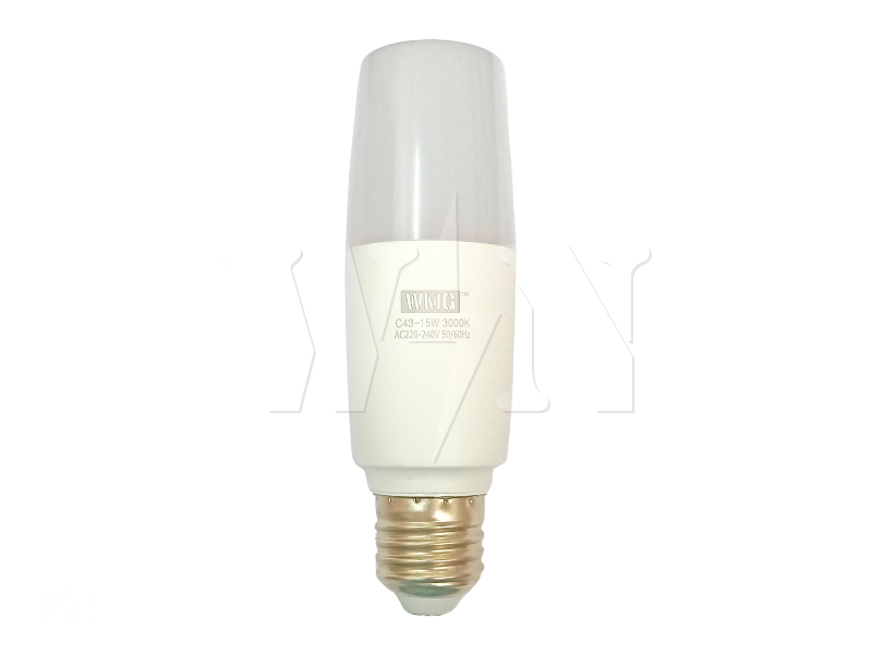 WMG E27 LED STICK BULB 15W BS60 (3000K)