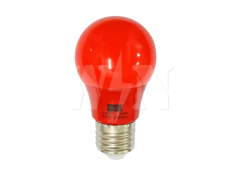 WMG E27 LED BULB 5W CA50 (RED)