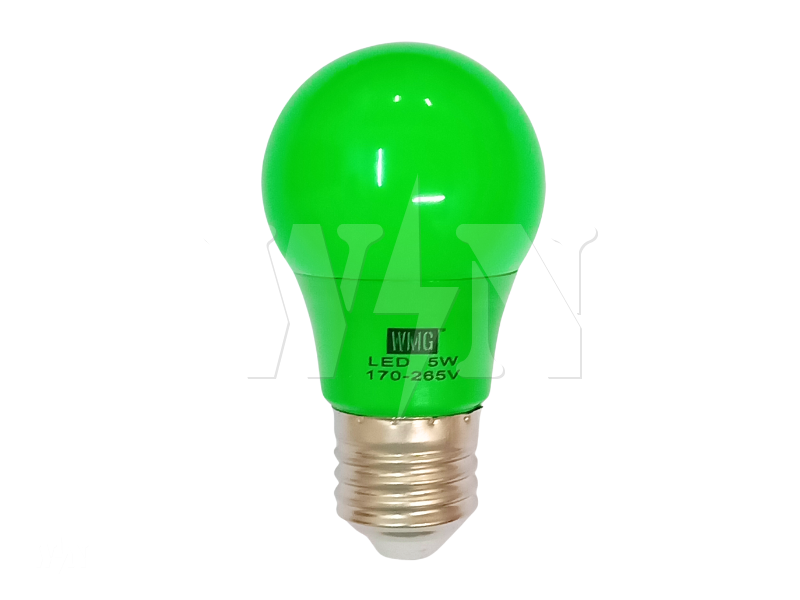 WMG E27 LED BULB 5W CA50 (GREEN)