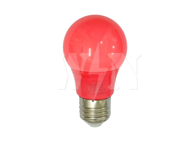 WMG E27 LED BULB 5W CA50 (PINK)