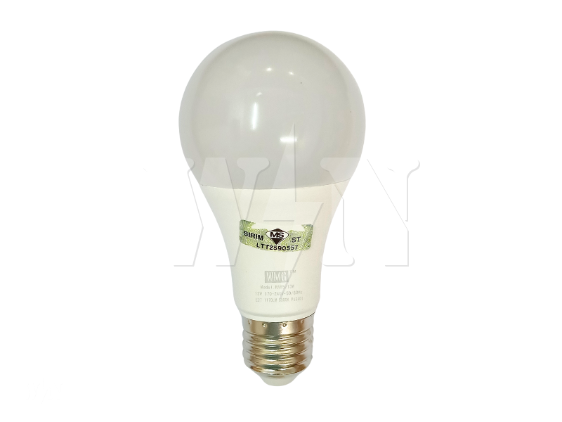 WMG E27 LED BULB 13W A65 (6000K) SIRIM