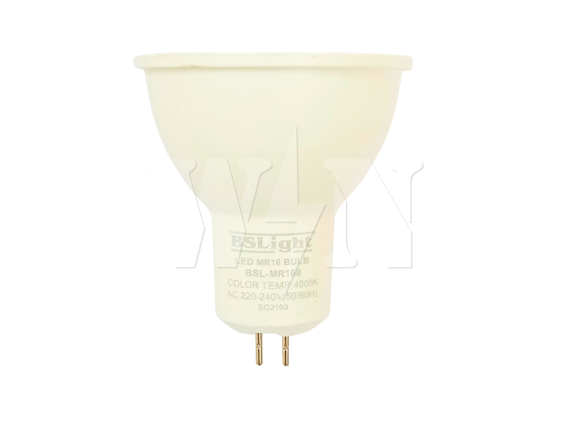 BS LIGHT MR16 LED HALOGEN BULB 240V 8W (4000K)