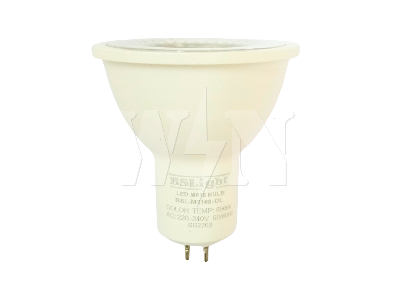 BS LIGHT MR16 LED HALOGEN BULB 240V 8W (6000K)