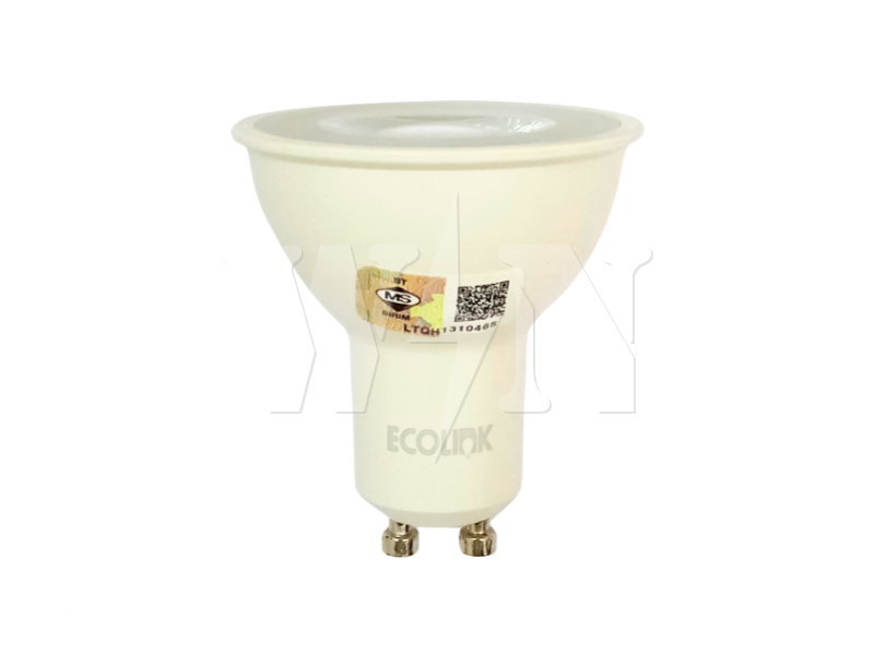 ECOLINK GU10 LED HALOGEN BULB 240V 4.7W (3000K)