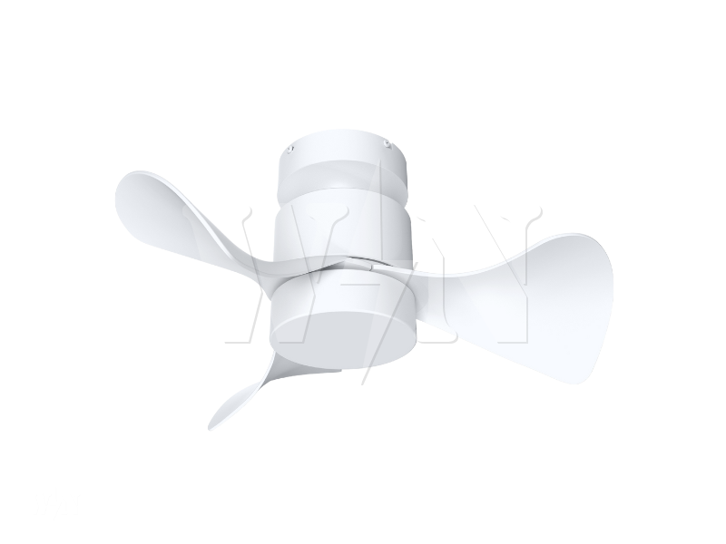 NSB CEILING FAN 22" 3BLADE DC (MATT WHITE) KELLY22