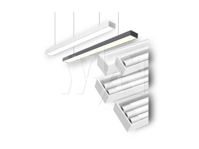 LED T8 LINEAR FIXTURE IP20 BSLN/T8 140