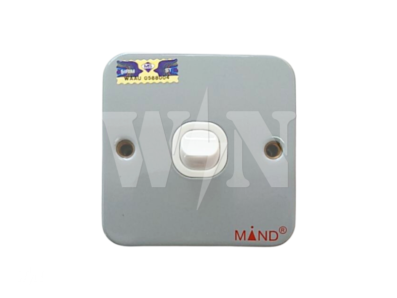 MIND METAL 1GANG 2WAY SWITCH 2K7012W