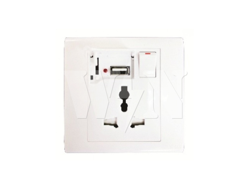 MIND 13A UNIVERSAL SOCKET USB 5V 1A MQ8131U