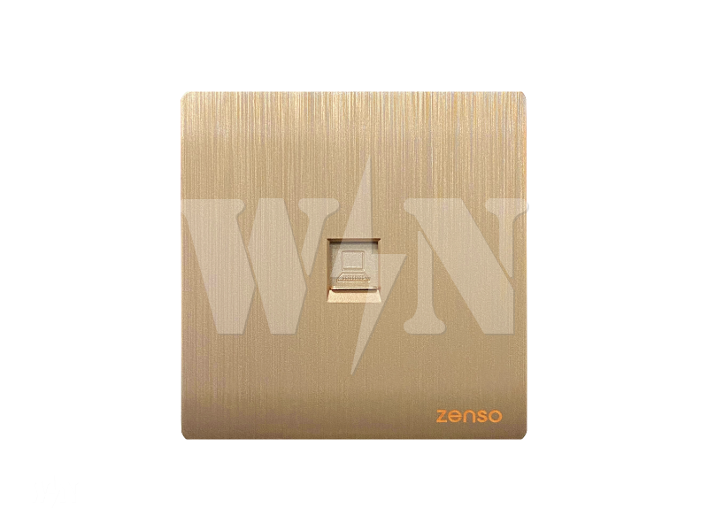 ZENSO GRANDE CAT5 SOCKET (GOLD) G2216