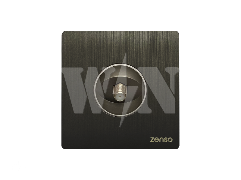 ZENSO GRANDE ASTRO SOCKET (HAIRLINE BLACK) B2114