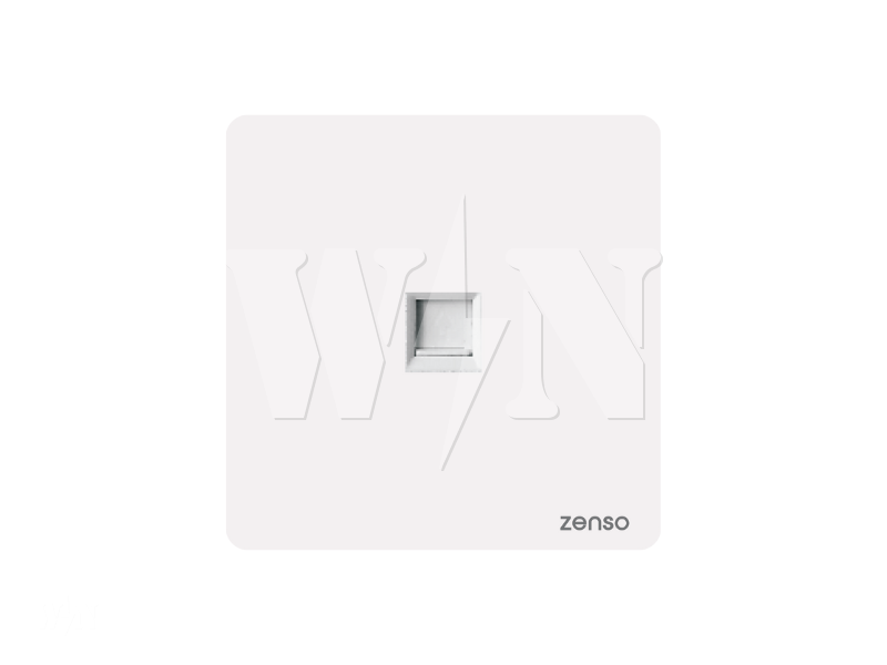 ZENSO GRANDE CAT5 SOCKET (WHITE) W2216