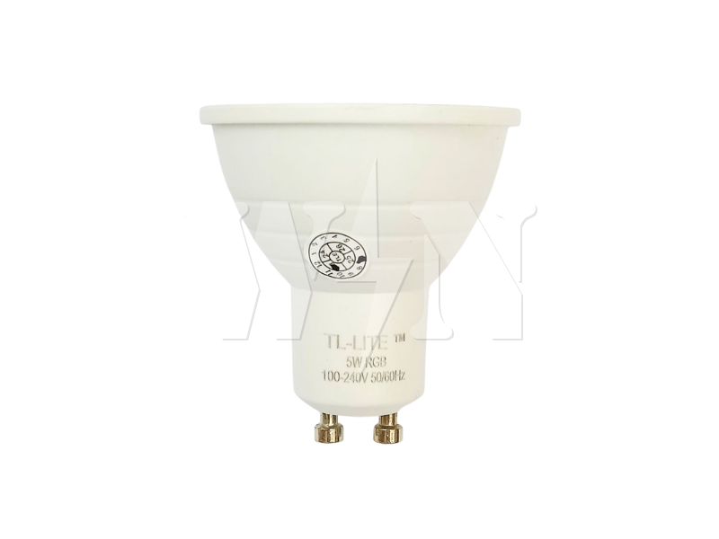 TL-LITE GU10 LED HALOGEN BULB 5W (RGB) REMOTE CONTROL