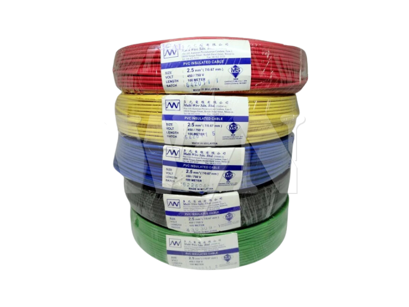 MULTI 2.50MM (7/0.67MM) CABLE S/L (BLUE) #ROLL