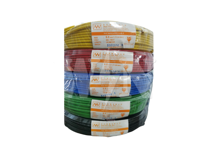 MULTI 6.0MM ( 7/1.04MM) CABLE D/L #ROLL