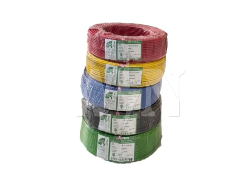 MEGA 4.0MM( 7/0.85MM) CABLE S/L (YELLOW) #ROLL