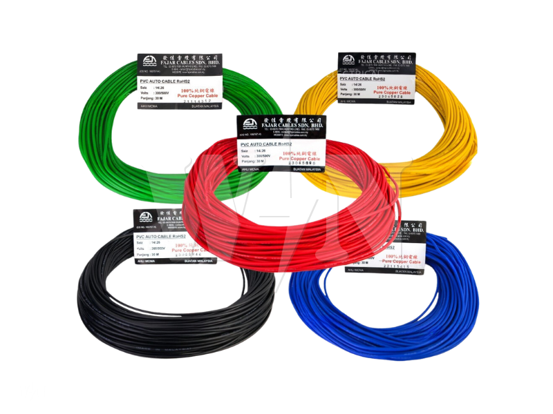 FAJAR AUTO CABLE 14/026 (YELLOW) #ROLL