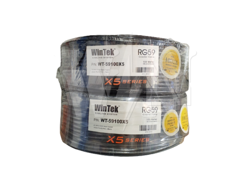 WINTEK COAXIAL CABLE RG-59 X5 #ROLL